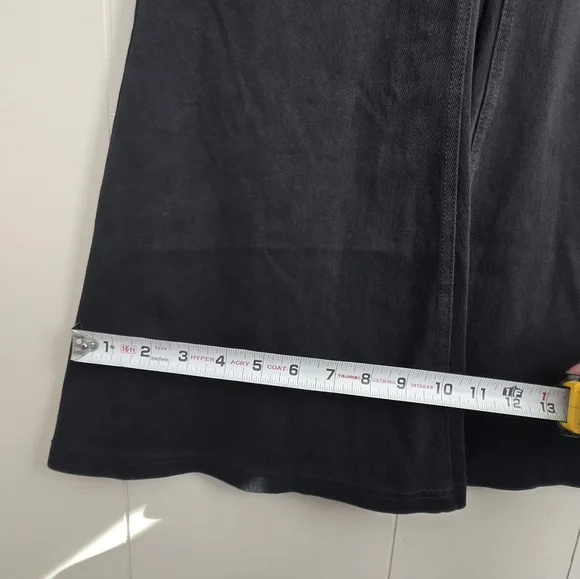 HALARA Super flared stretch wash Pants  with cross pocket and high waist-Size M - Picture 7 of 9